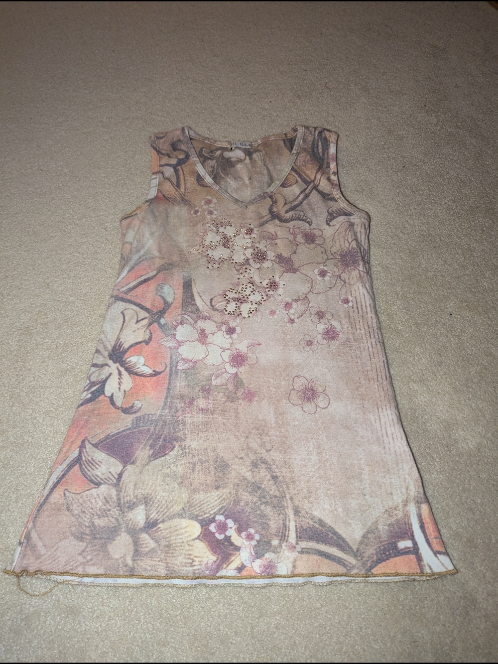 Vintage Xcit U.S.A. Sz S Tank Top